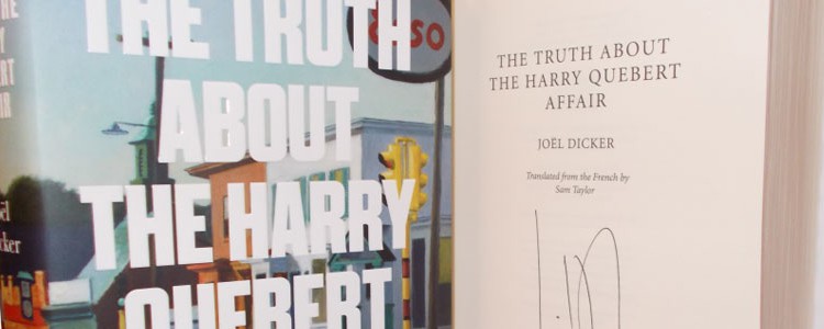 Joel Dicker, “The Truth about the Harry Quebert Affair”