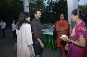 ( L-R) Chiki Sarkar, Siddharth Mukherjee, Nirmala George and Jaya Bhattacharji Rose