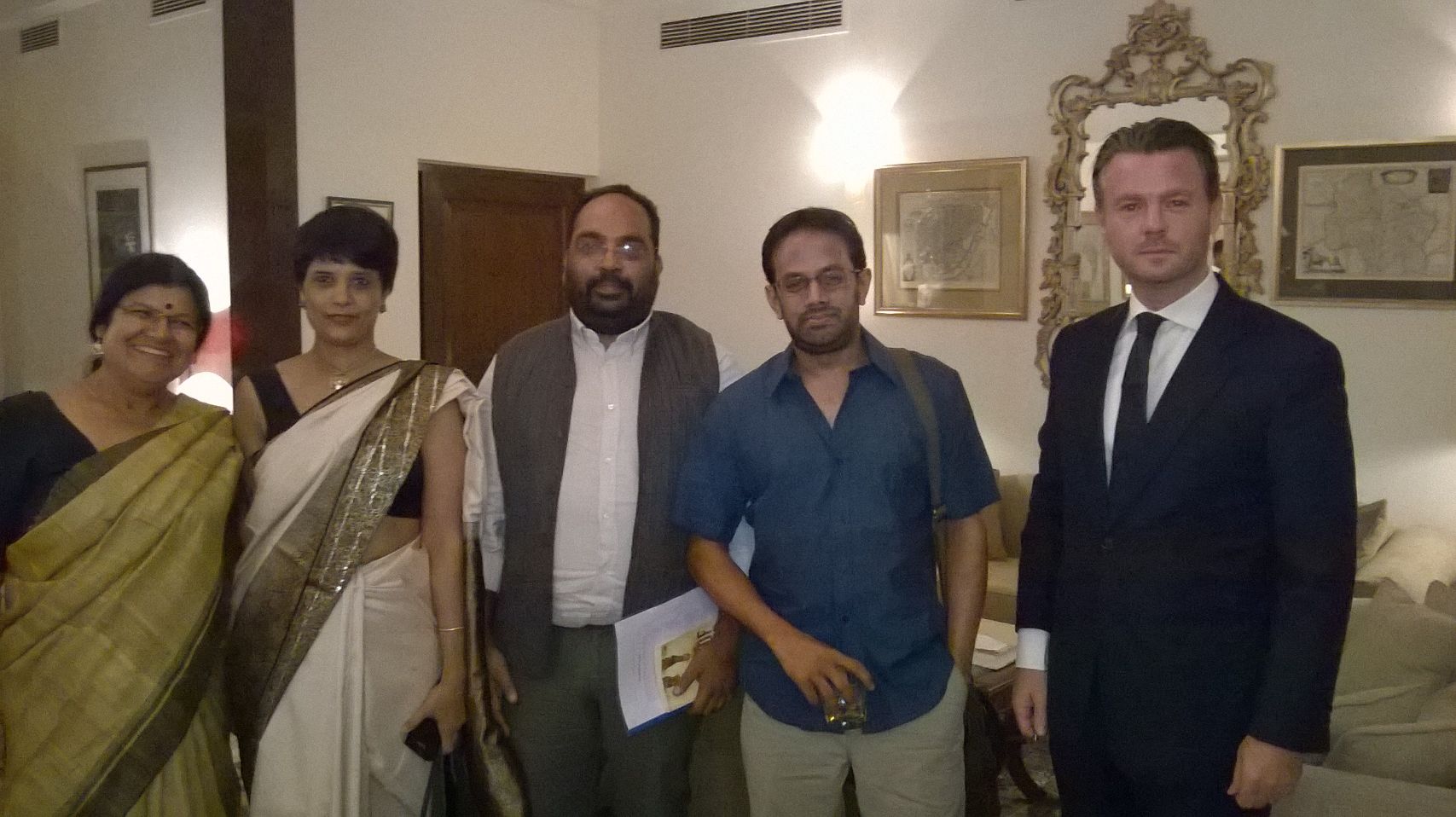 Press Release, Literary event, Embassy of Ireland, India ( 16 Oct 2014)